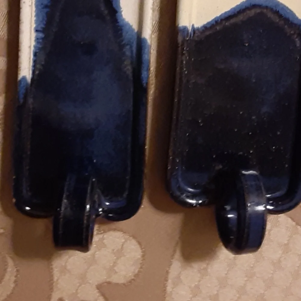 Pottery Handmade Sled Open Butter Dish Plate Set of 2